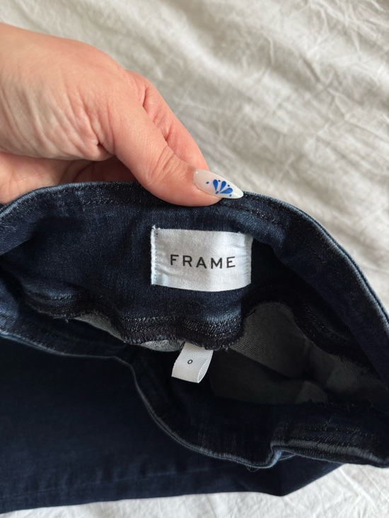 Frame Jetset Crop Mini Boot Jean - Picture 4 of 7